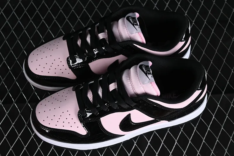 All categories Nk SB Dunk series Nk SB Dunk Low low-top sneakers Nk Dunk Low "Pink Black" black pink SB low-top sports and leisure sneakers DJ9955-600